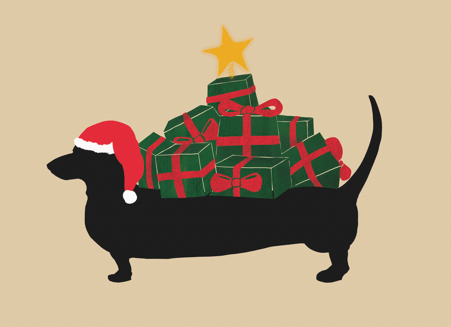 Biglietto Natale - Little Santa