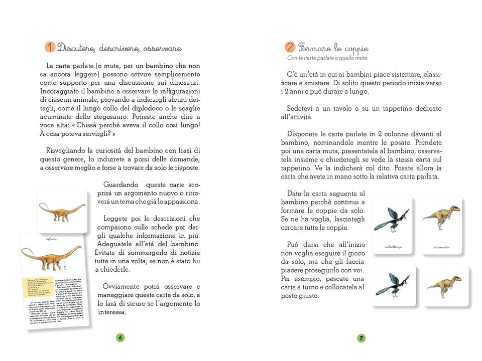 Il mio cofanetto Montessori dei dinosauri