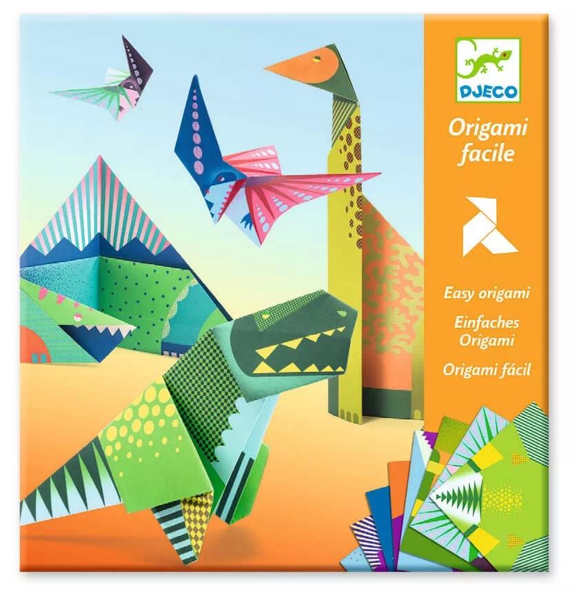 Origami facile - Dinosauri - Djeco