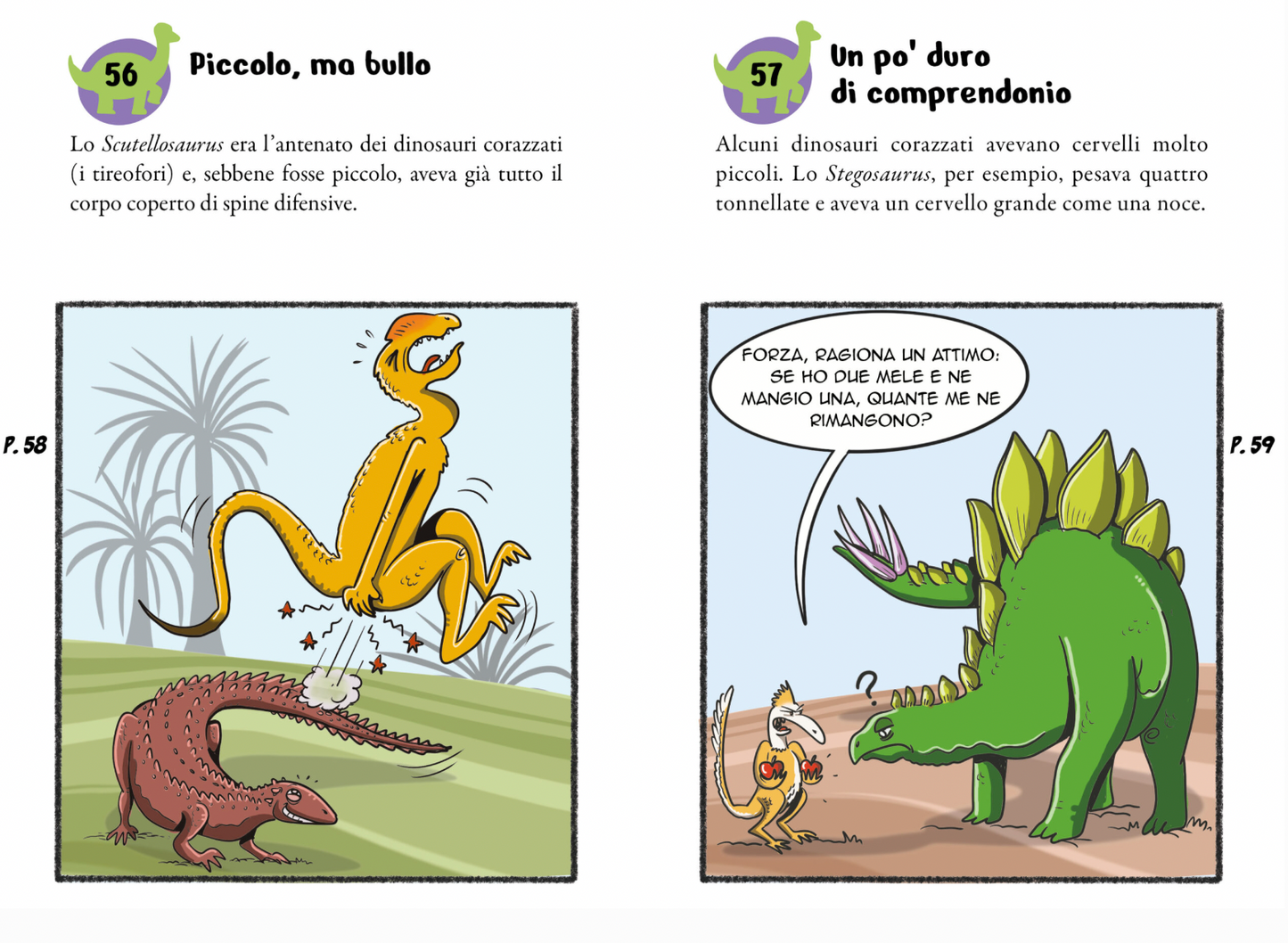 101 curiosità sui dinosauri a fumetti