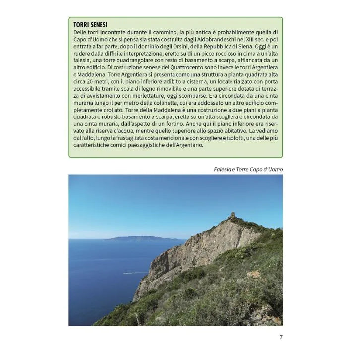 Carta dei sentieri Monte Argentario, Isola del Giglio e Giannutri