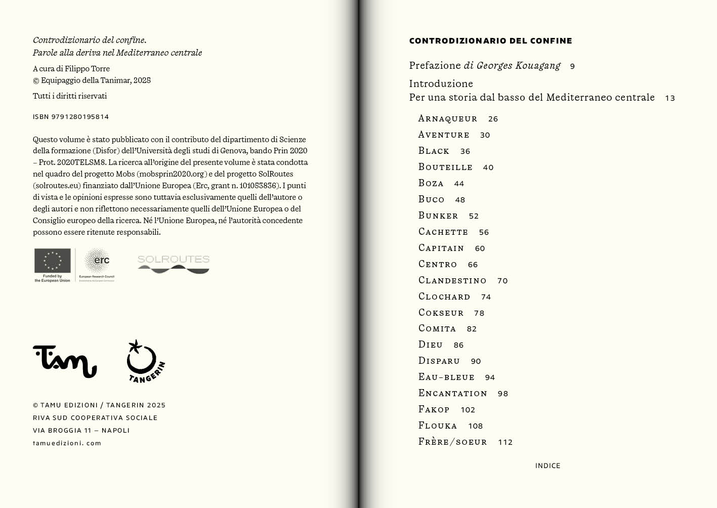 Controdizionario del confine