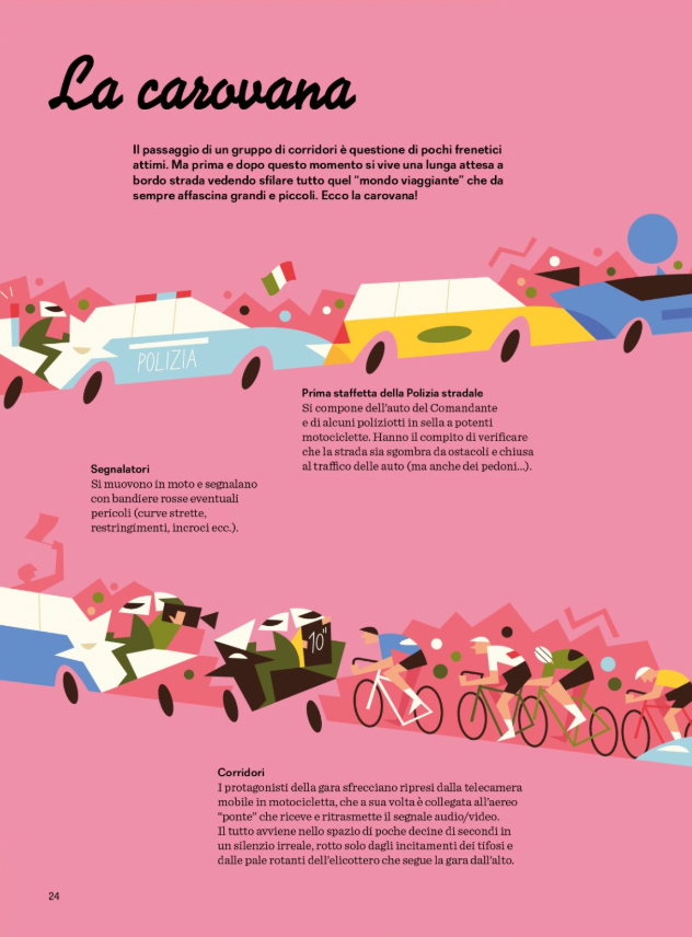 Il Giro d’Italia illustrato