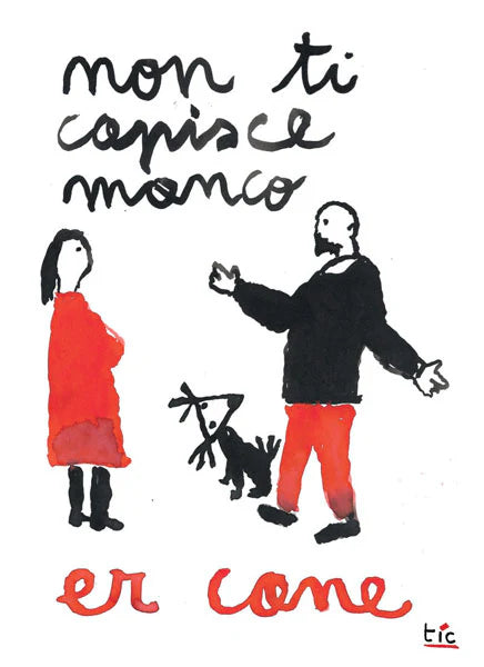 Poster - Non ti capisce manco er cane